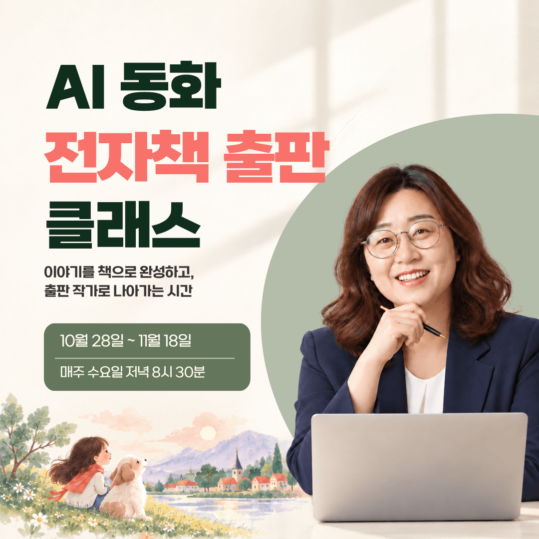 AI 동화 전자책 출판 클래스