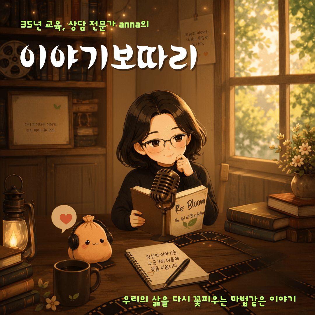 35년 교육, 상담 전문가 anna의 삶을 이야기
'이야기 보따리' 속 '이야기 영화관'