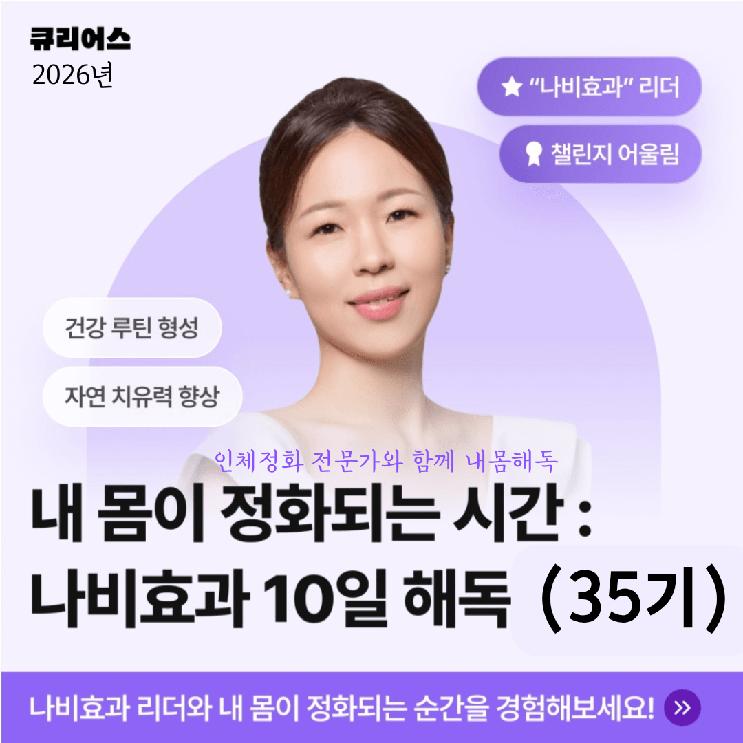 나비효과10일해독(독소배출)